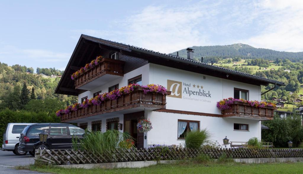 Hotel Alpenblick Шрунс Екстер'єр фото